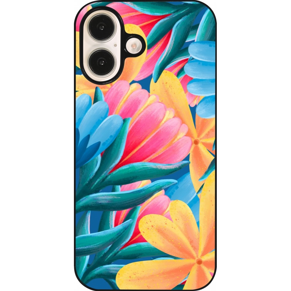 iPhone 16 Case Hülle - Spring 23 colorful flowers