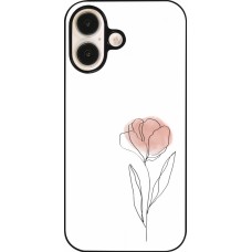 iPhone 16 Case Hülle - Spring 23 minimalist flower