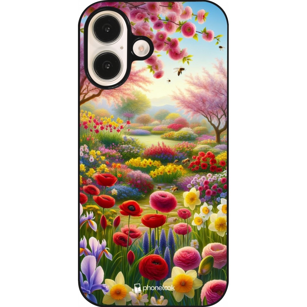 Coque iPhone 16 - Spring 25 Bouquet printemps