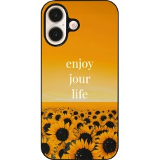 Coque iPhone 16 - Summer 2025 Enjoy your life