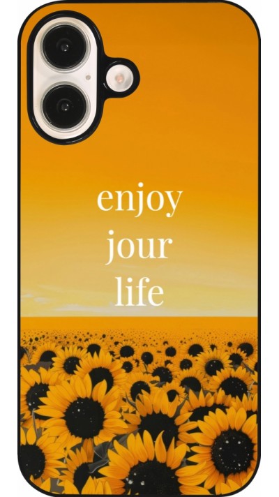 Coque iPhone 16 - Summer 2025 Enjoy your life