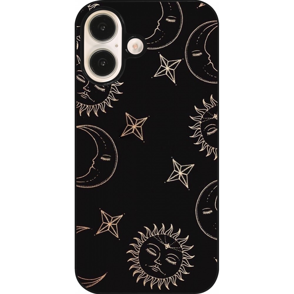 iPhone 16 Case Hülle - Suns and Moons