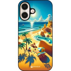Coque iPhone 16 - Sunset Breeze