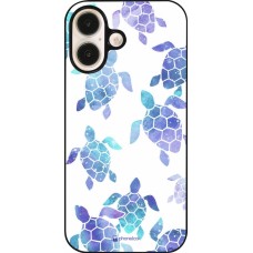 iPhone 16 Case Hülle - Turtles pattern watercolor