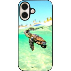 Coque iPhone 16 - Turtle Underwater