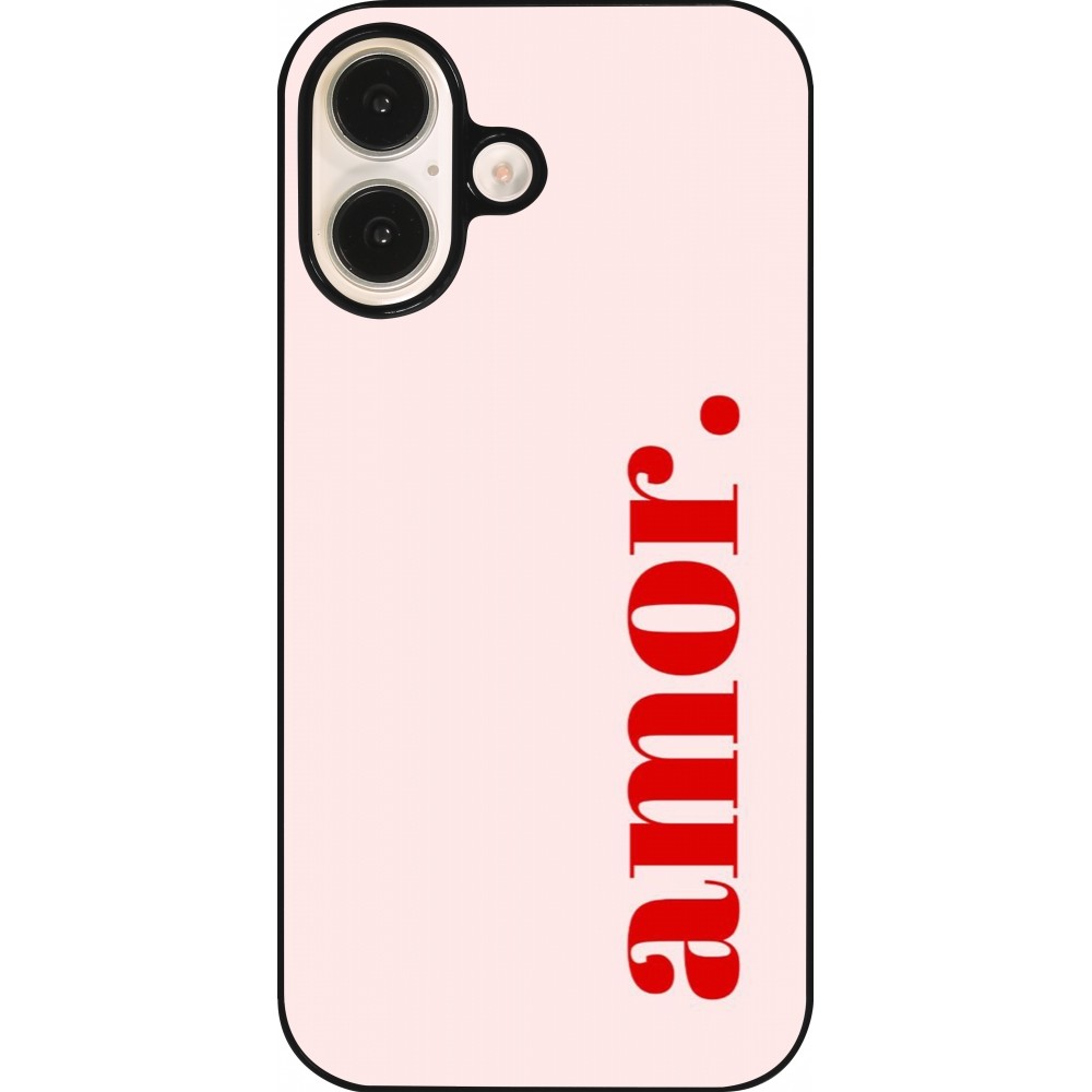 Coque iPhone 16 - Valentine 2024 amor