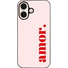 Coque iPhone 16 - Valentine 2024 amor