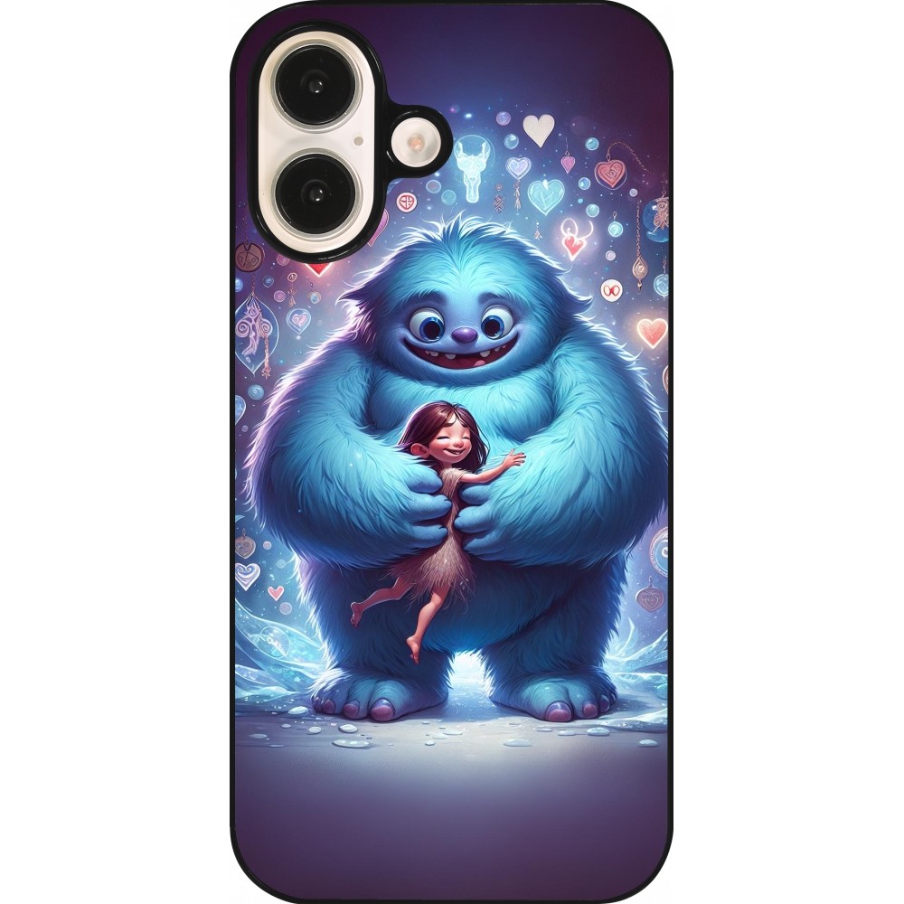 Coque iPhone 16 - Valentine 2024 Fluffy Love