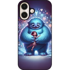 Coque iPhone 16 - Valentine 2024 Fluffy Love
