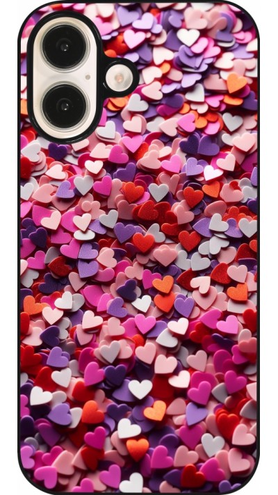 Coque iPhone 16 - Valentine 2025 Confetti