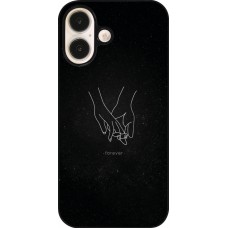 Coque iPhone 16 - Valentine 2023 hands forever