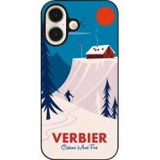 Coque iPhone 16 - Verbier Cabane Mont-Fort