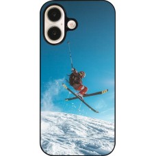 Coque iPhone 16 - Winter 22 Ski Jump