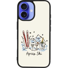 Coque iPhone 16 - Silicone rigide noir After the sky 2026