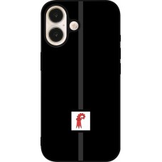 iPhone 16 Case Hülle - Silikon schwarz Kanton BL schwarz