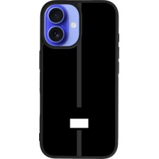 iPhone 16 Case Hülle - Silikon schwarz Kanton FR schwarz