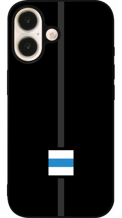 iPhone 16 Case Hülle - Silikon schwarz Kanton ZG schwarz