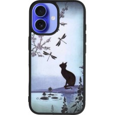 iPhone 16 Case Hülle - Silikon schwarz Spring 19 12