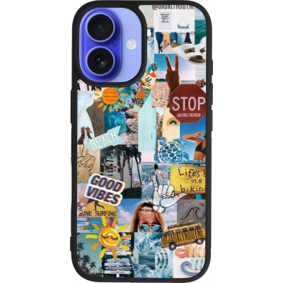 Coque iPhone 16 - Silicone rigide noir Summer 2021 15