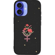 Coque iPhone 16 - Silicone rigide noir Womens day 2026 1