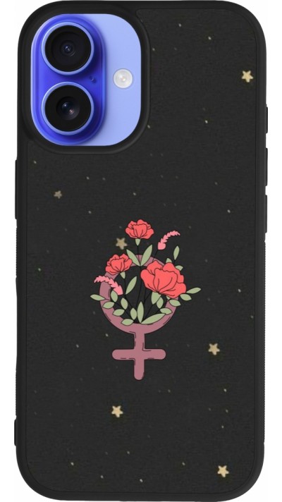 Coque iPhone 16 - Silicone rigide noir Womens day 2026 1