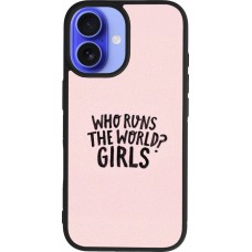 Coque iPhone 16 - Silicone rigide noir Womens day 2026 3