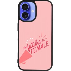 Coque iPhone 16 - Silicone rigide noir Womens day 2026 4