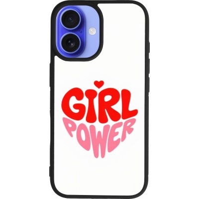Coque iPhone 16 - Silicone rigide noir Womens day 2026 6