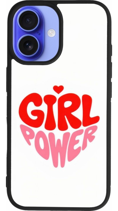 Coque iPhone 16 - Silicone rigide noir Womens day 2026 6