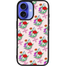Coque iPhone 16 - Silicone rigide noir Womens day 2026 7