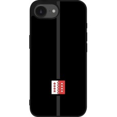 Coque iPhone 16e - Silicone rigide noir Canton VS noir