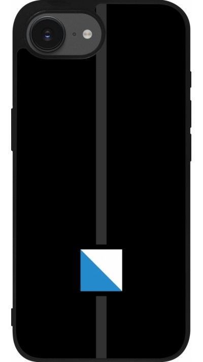 iPhone 16e Case Hülle - Silikon schwarz Kanton ZH schwarz