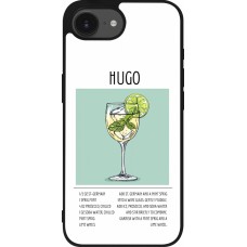 iPhone 16e Case Hülle - Silikon schwarz Cocktail Rezept Hugo