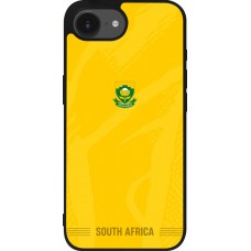 iPhone 17e / 16e Case Hülle - Silikon schwarz Südafrika 2026 personalisierbares Fussballtrikot