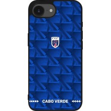 iPhone 17e / 16e Case Hülle - Silikon schwarz Kap Verde 2026 personalisierbares Fussballtrikot