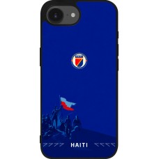 iPhone 17e / 16e Case Hülle - Silikon schwarz Haiti 2026 personalisierbares Fussballtrikot