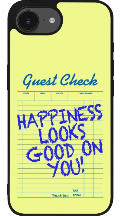 iPhone 16e Case Hülle - Silikon schwarz Guest check 2026