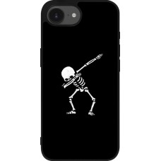 iPhone 16e Case Hülle - Silikon schwarz Halloween 19 09