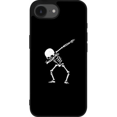 iPhone 16e Case Hülle - Silikon schwarz Halloween 19 09
