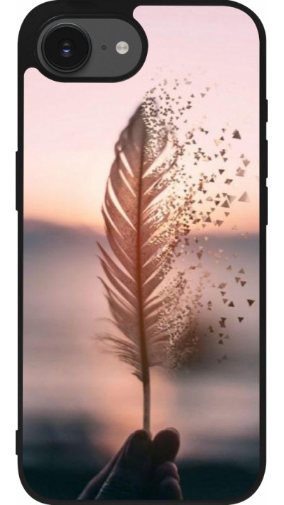 Coque iPhone 16e - Silicone rigide noir Hello September 11 19