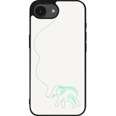 iPhone 16e Case Hülle - Silikon schwarz Spring 23 baby elephant