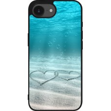 Coque iPhone 16e - Silicone rigide noir Summer 18 19