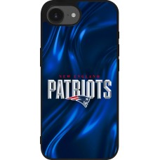 iPhone 16e Case Hülle - Silikon schwarz Super Bowl 26 Patriots 2