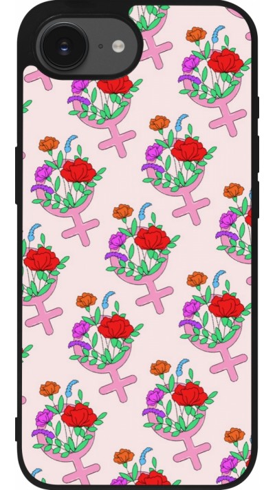 iPhone 16e Case Hülle - Silikon schwarz Womens day 2026 7