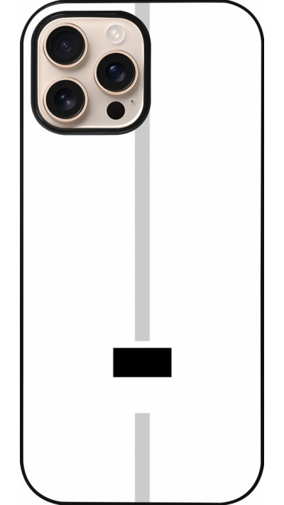 iPhone 16 Pro Max Case Hülle - Kanton FR weiss