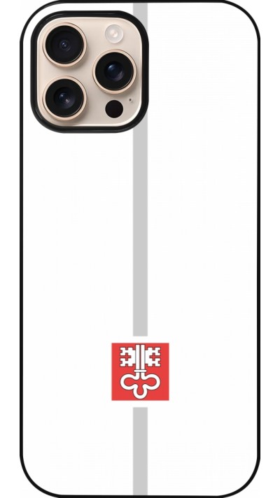 iPhone 16 Pro Max Case Hülle - Kanton NW weiss