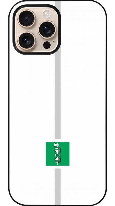 iPhone 16 Pro Max Case Hülle - Kanton SG weiss