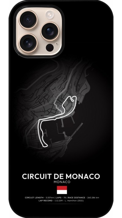 iPhone 16 Pro Max Case Hülle - F1 Track 2025 Monaco