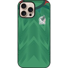 iPhone 16 Pro Max Case Hülle - Mexiko 2022 personalisierbares Fussballtrikot