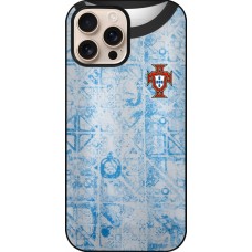 iPhone 16 Pro Max Case Hülle - Portugal Away personalisierbares Fussballtrikot